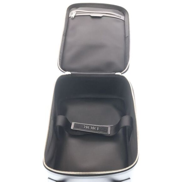 Christian Dior Oblique Galaxy 2WAY Shoulder Bag Leather Black - Picture 4 of 6